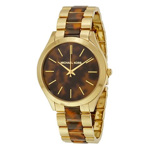 michael kors tortoise watch 33mm|mk4284 women's watch.